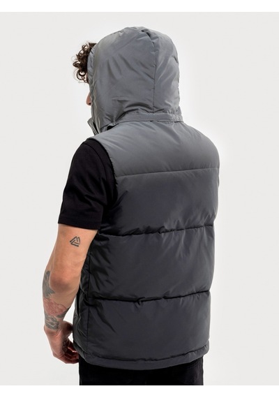Regular Fit Erkek Yelek Gri