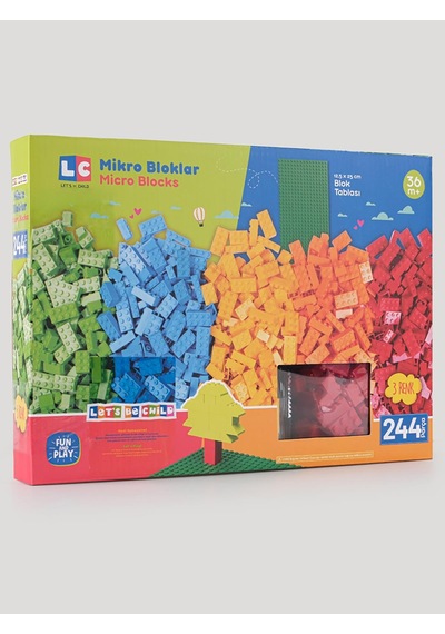 Let's Be Child Mikro Bloklar 244 Prç. - Standart H3904129426N1