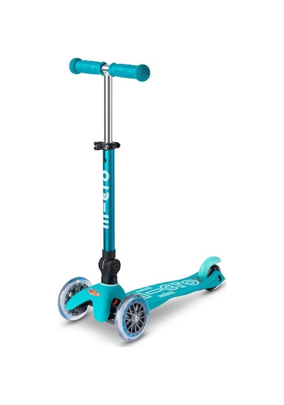 Micro MMD155 Scooter Mini Deluxe Katlanabilir Aqua Blue 3 Tekerlekli Scooter
