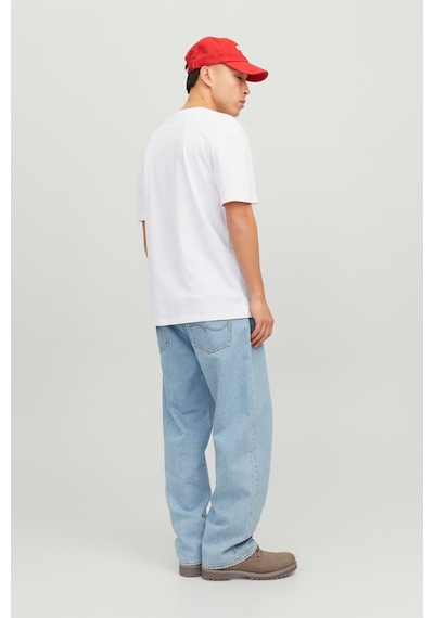 Jack & Jones JJESTAR JJ TEE Erkek  Beyaz Tişört