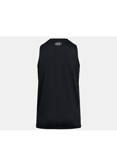 Under Armour Tech Tank Solid Kadın Antrenman Atleti 1383655-001 Siyah Siyah