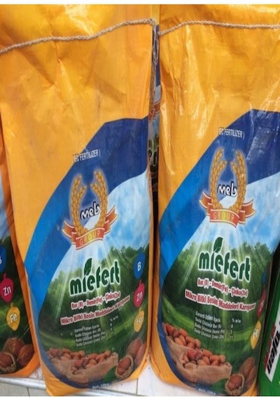 5 Adet Miefert Bzn Fe Mikro Bitki Besin Maddeleri Karışımı Gübre 5 X 10 Kg