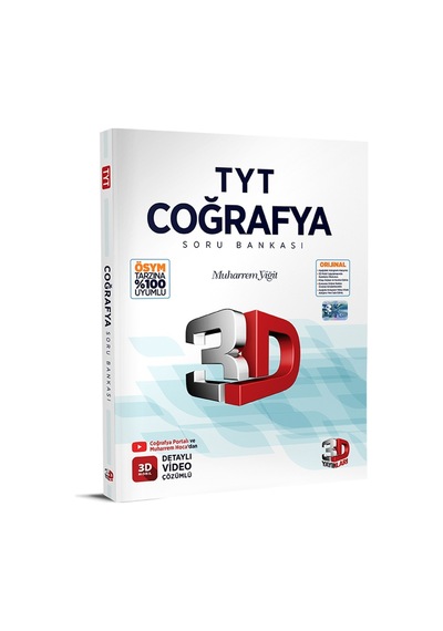 3d Müfredat Tyt Ve Ayt Coğrafya Video Destekli Konu + Soru