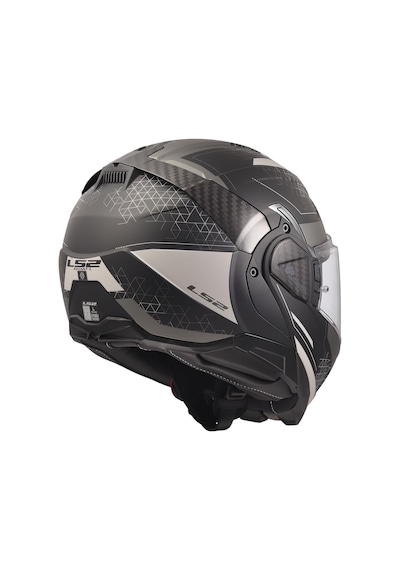 Ls2 Advant 2 Astral Mat Gri-siyah Kask Gri