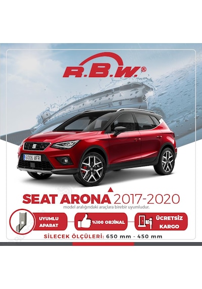 Seat Arona Muz Silecek Takımı (2017-2020) RBW Seat Arona Muz Silecek Takımı (2017-2020) RBW