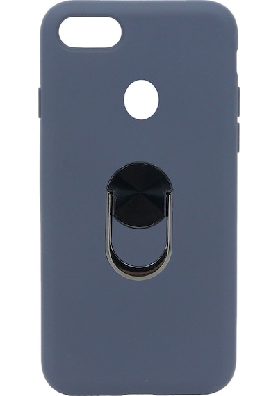 Nettech Oppo A5s Uyumlu Leather Ring Nano Arka Koruma Kılıf