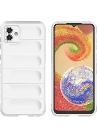 Newface Samsung Galaxy A05 Kılıf Optimum Silikon - Krem