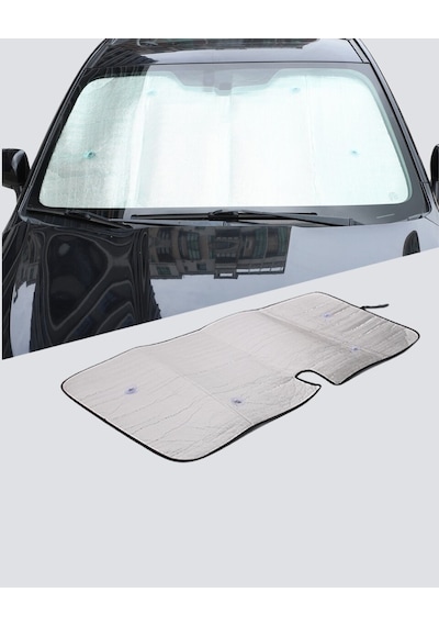 Otomobil Güneşliği Katlanabilir Tasarım Ve Süngerli Isı Yalıtımı Mh-hs7124-8794