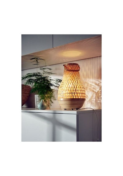 Ikea Mısterhult Abajur, Bambu, 36 Cm Bambu / Kumbeji