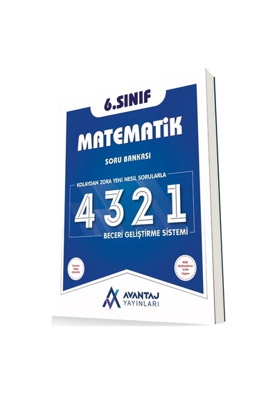 Avantaj 6. Sınıf Matematik 4321 Soru Bankası 2023