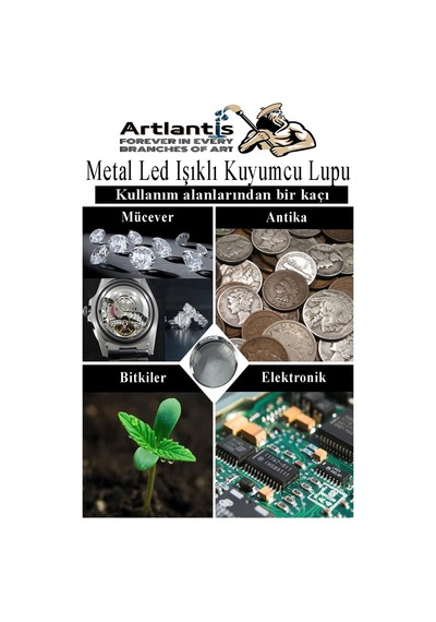 Işıklı Lup Büyüteç Mercek 30x Büyütme 21 Mm 1 Adet 30x Kuyumcu Takı Lupu Paslanmaz Çelik Optik Kaliteli Taşınabilir Lup