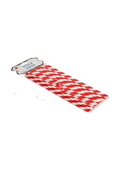 Pipet Kağıt Spiral Modeli 25 Adet Kırmızı N11.2427