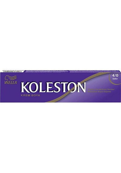 Koleston Tüp Boya 50 Ml - 4.0 Kahve + 20 Vol Oksidan Peroksit