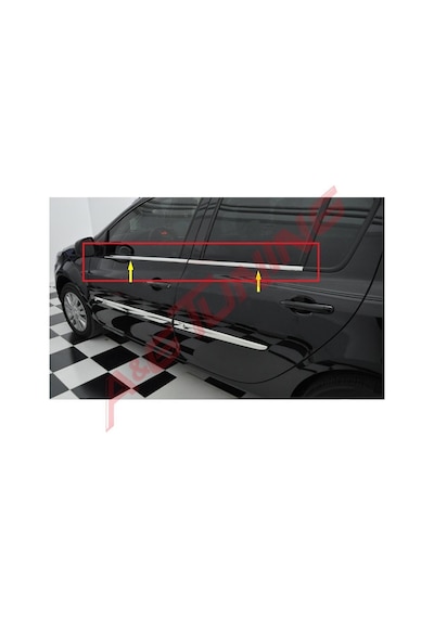 Renault Clio 3 Grandtour Krom Cam Çıtası Tk 4Prç Paslanmaz Çelik N11.1646