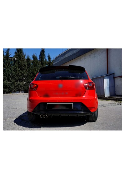Seat Ibiza Uyumlu 2008-2017 Arka Tampon Difüzör Ek Siyah Plastik Piano Black 2009-2016 Uyumlu Ürün Açıklaması: