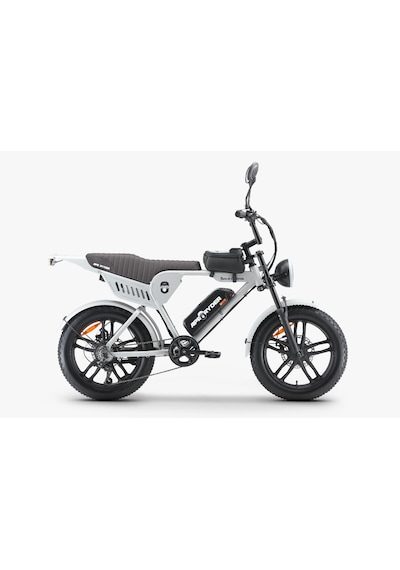 Ape Ryder Genon Ultra 750w Elektrikli Bisiklet Ayna Çanta Ve El Gazı Gri