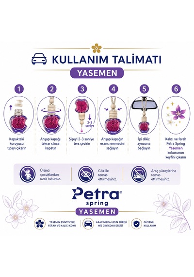 Yasemen Lüks Araç Kokusu 8ml 001