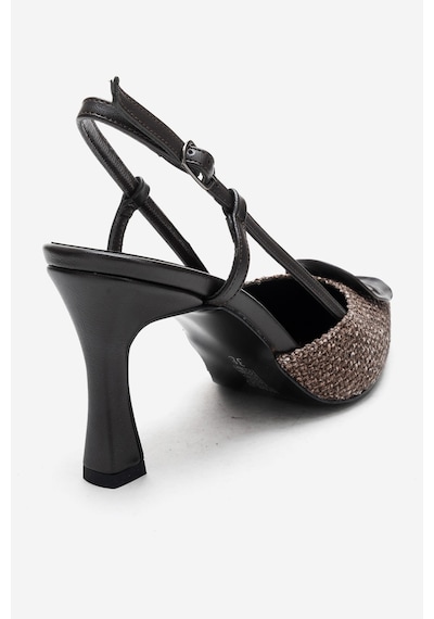 Luvishoes Levıa Kahverengi Hasır Dokulu Aksesuar Detaylı Kadın Topuklu Ayakkabı Kahverengi Luvishoes Levıa Kahverengi Hasır Dokulu Aksesuar Detaylı Kadın Topuklu Ayakkabı Kahverengi