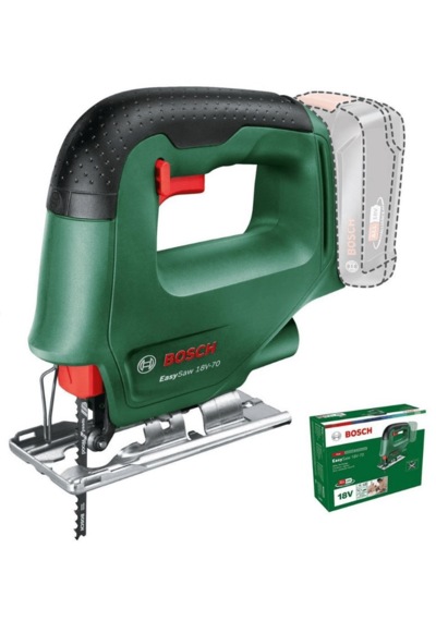 Bosch Easyımpact 18v-40 Akülü Matkap Çift Akü 2AH + Easysaw Dekupaj Testeresi Aküsüz Solo + Karışık Dekupaj Testere Seti 10'lu + V-line 103 Parça Karışık Aksesuar Seti