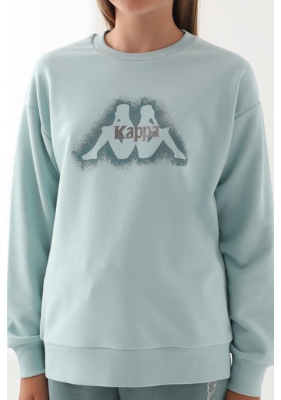 Kappa Mint Kız Çocuk Sweatshirt Mint