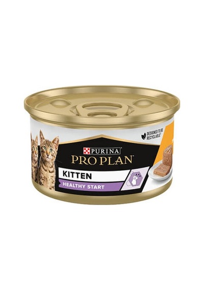 Kitten Tavuklu Yavru Kedi Konservesi 85 Gr