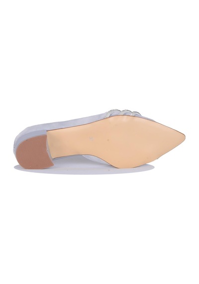 Crista 24-010 Taşlı Kadın 4cm Topuklu Ayakkabı 001