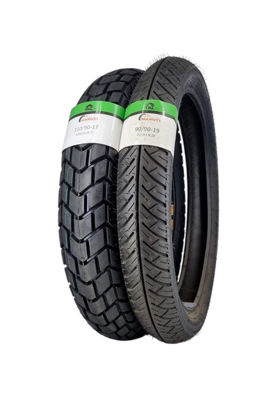 110/90-17 Armour Ve 90/90-17 Power Zf Tubeless - Dubleks Lastik Takımı