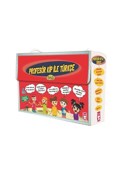 Profesör Kip İle Türkçe Dizisi 1 - Set (5 Kitap)