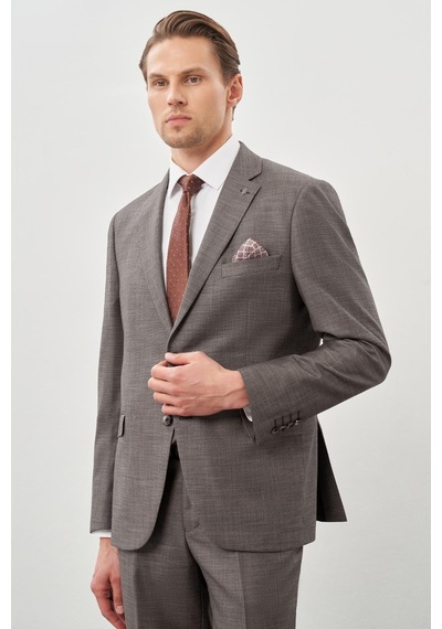 İmza Koyu Vizon Kendinden Desenli Bez Ayağı Mono Yaka Tam Astar Çift Yırtmaç 2 Düğme 6 Drop Comfort Fit Classic Takım Elbise 1001245162 Koyu Vizon İmza Koyu Vizon Kendinden Desenli Bez Ayağı Mono Yaka Tam Astar Çift Yırtmaç 2 Düğme 6 Drop Comfort Fit Classic Takım Elbise 1001245162 Koyu Vizon