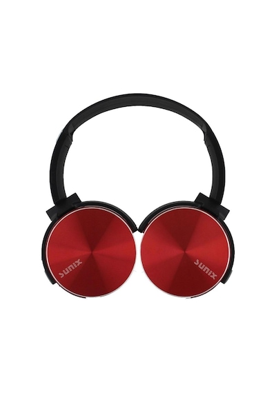 Sunix SX-51 Extra Bass Katlanabilir Mikrofonlu Kulak Üstü Kulaklık