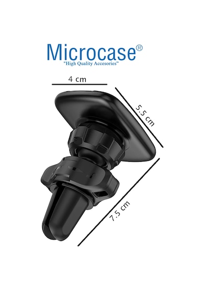 Microcase Mıknatıslı Izgaralıktan Araç Içi Telefon Tutucu AL3222