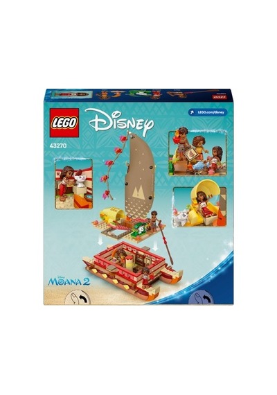 Lego Moana Temalı Macera Kanosu İle Yaratıcı Oyun Seti