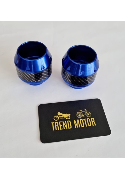 Ön Teker Takozu Aksesuar Mavi - Motosiklet Unıversal