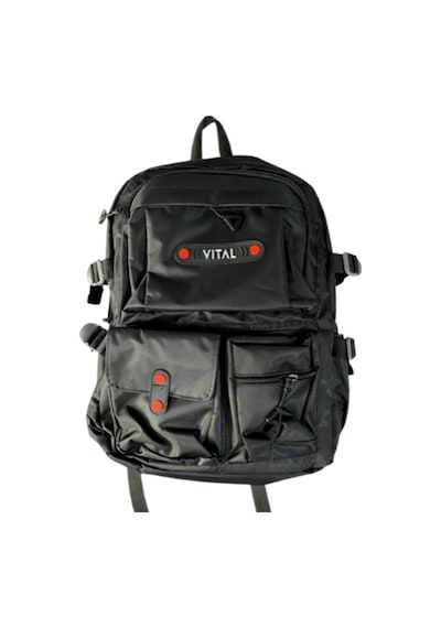 Vital Sırt Çantası Siyah Okul Çantası Siyah