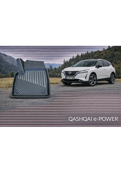 Qashqai E-power 2022+ Uyumlu 3d Oto Paspas Premium