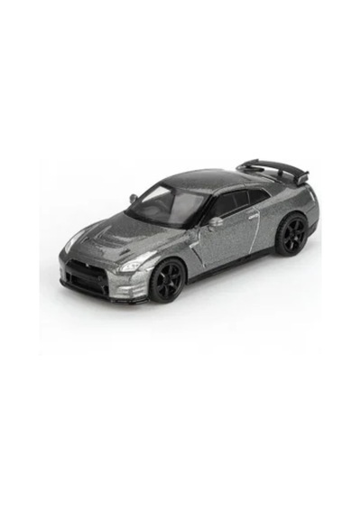 1/64 Nissan Gtr Nismo R35 Crs Version Dark Metal Blister Paket Gri