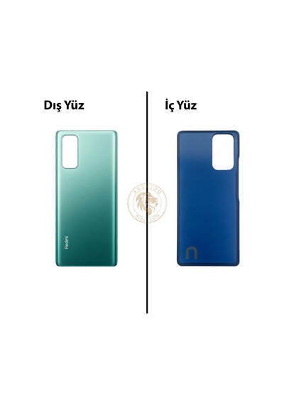 Xiaomi Redmi Note 10 Pro Aurora Yeşili Uyumlu Arka Kapak Yeşil