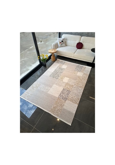 Merinos Vista Krem Kahve Renk %100 Akrilik Geometrik Desen Yumuşak Dokulu Salon Oturma Odası Halısı 76596-957 Kahverengi Merinos Vista Krem Kahve Renk %100 Akrilik Geometrik Desen Yumuşak Dokulu Salon Oturma Odası Halısı 76596-957 Kahverengi