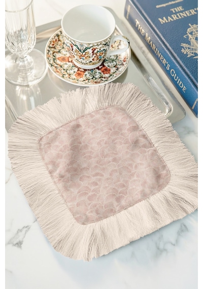 Zarif Pastel Pul Motifli Sunum Peçetesi - Pudra Tonları Modern Beyaz Püsküllü Bardak Altlığı Mendil Adaçayı Kobalt Mavi Zarif Pastel Pul Motifli Sunum Peçetesi - Pudra Tonları Modern Beyaz Püsküllü Bardak Altlığı Mendil Adaçayı Kobalt Mavi