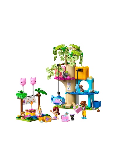 LEGO® Friends Kedi Doğum Günü Partisi ve Ağaç Ev 42666 - 6 Yaş ve Üzeri Çocuklar için Yaratıcı Oyuncak Yapım Seti (321 Parça)