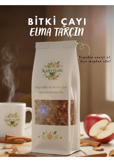Elma Tarçın Çayı 500gr Doğal Kurutulmuş, Katkısız