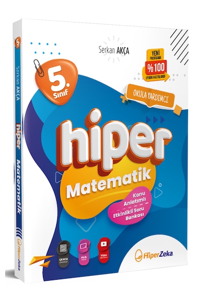 2027 5.sınıf Hiper Matematik Konu Anlatımlı & Etkinlikli Soru Bankası|Serkan Akça
