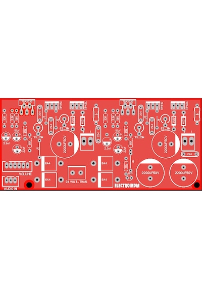 100 Watt 2 Kanal Stereo Amfi Ses Devre Kartı