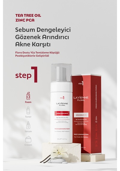 Dermobalance, Akne Karşıtı Yüz Temizleme Köpüğü, Çay Ağacı, Zincpca,mineral Kompleks, Postbiyotik - 802734929