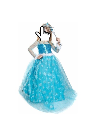 Parti Selesi Karlar Ülkesi Frozen Elsa Kostüm Mavi Tarlatanlı Uzun Kollu Elbise Kız Çocuk Kıyafet Mavi Parti Selesi Karlar Ülkesi Frozen Elsa Kostüm Mavi Tarlatanlı Uzun Kollu Elbise Kız Çocuk Kıyafet Mavi
