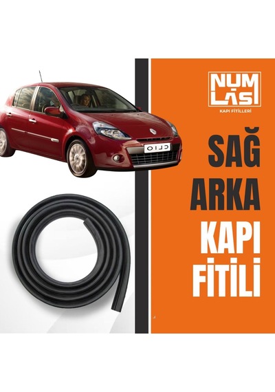 Renault Clio 3 Sağ Arka Kapı Fitili-a Kalite-numlas-nm7277