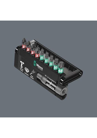 Wera Bit-Check 10 impaktor Bits Set 05057682001