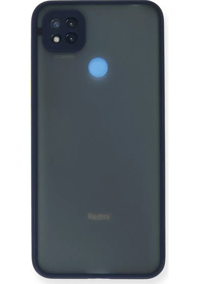 Newface Xiaomi Redmi 9c Kılıf Montreal Silikon Kapak - Lacivert