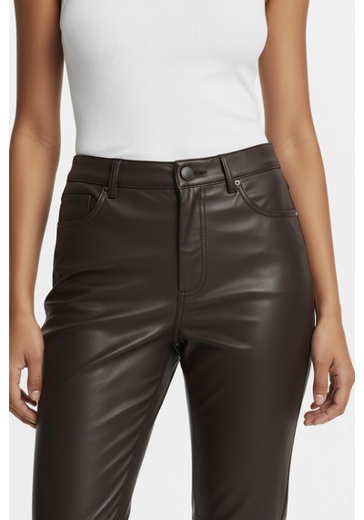 Seleste Kadın Pantolon 24k343 Bordo