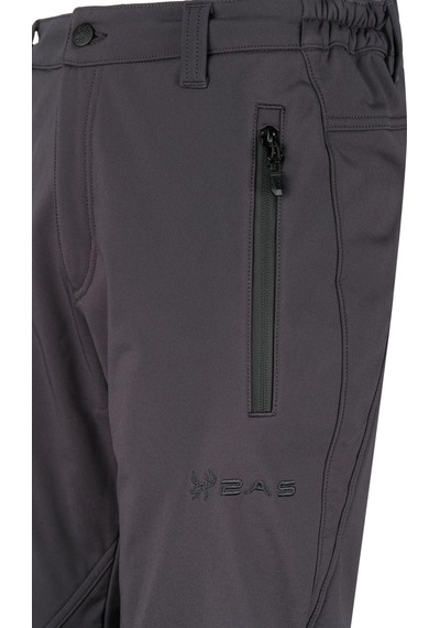 2As Salah Iı. Softshell Erkek Pantolon Siyah Antrasit